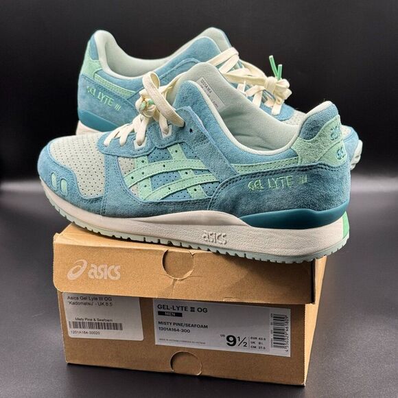 ASICS Gel-Lyte III OG Misty Pine Seafoam - Picture 1 of 12
